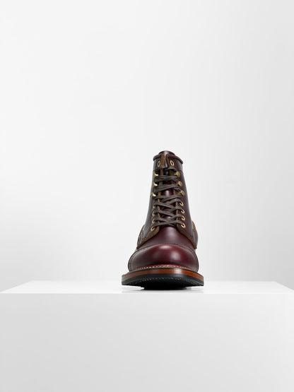 Ready to Ship  - Woodcutting boots - Horween chromexcel Claret - 6771