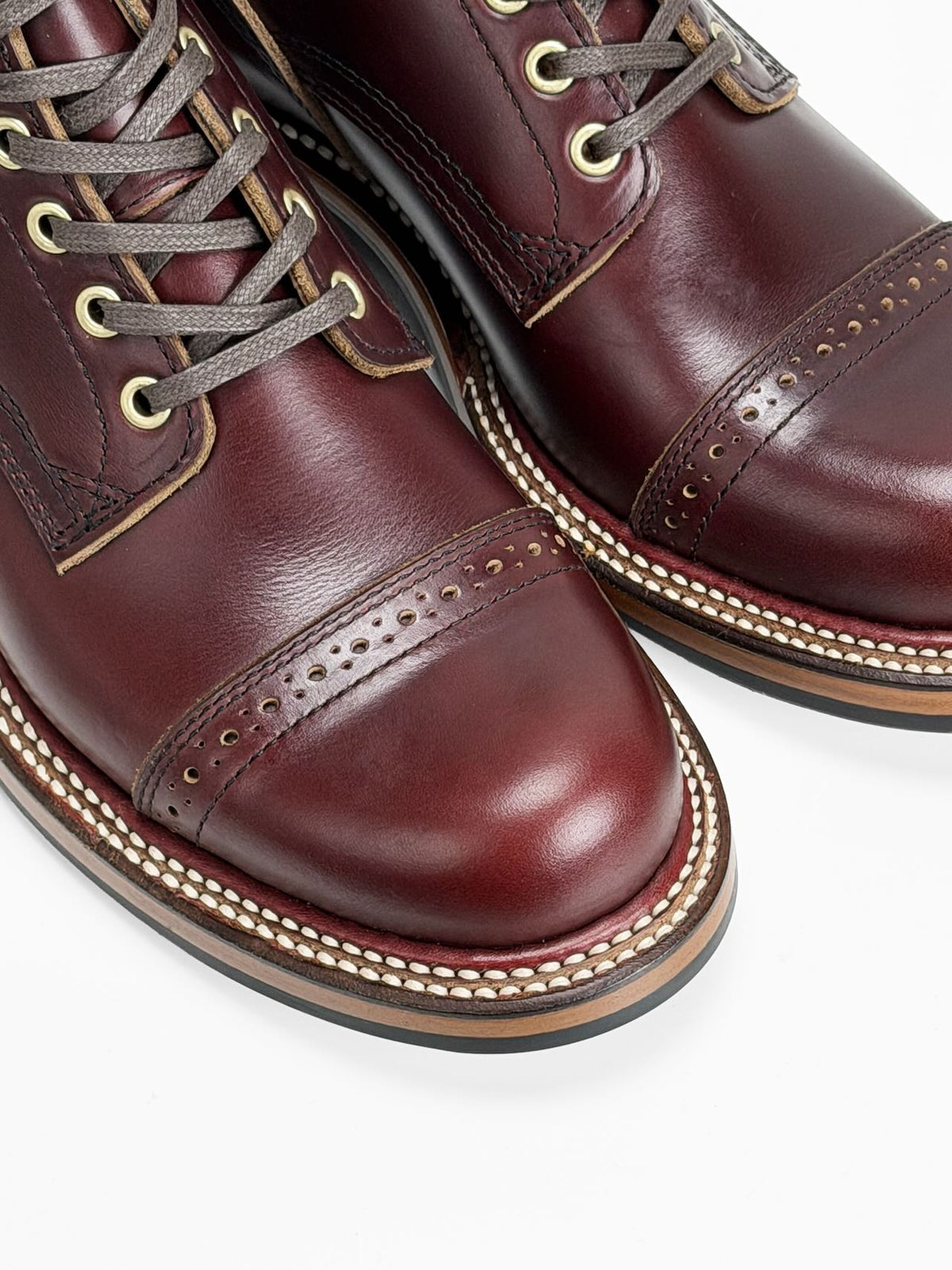 Ready to Ship  - Woodcutting boots - Horween chromexcel Claret - 6771