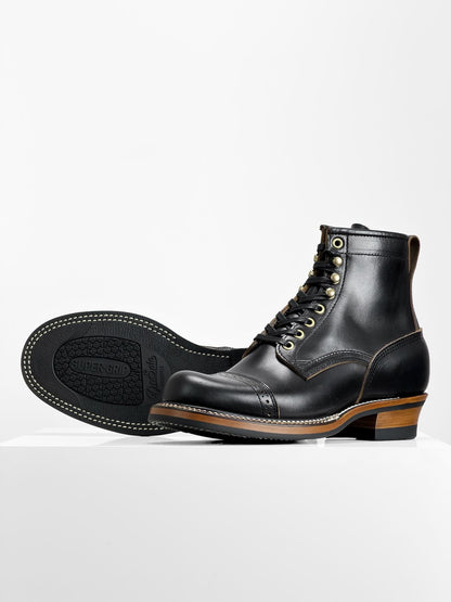 Ready to Ship  - Woodcutting boots - Horween chromexcel Black - 6771