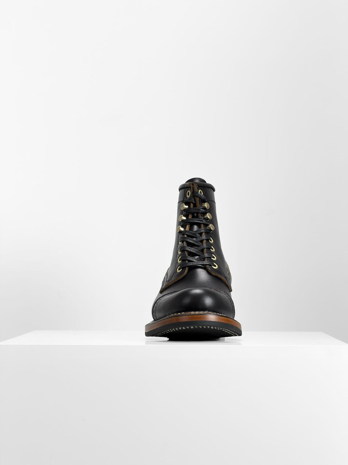 Ready to Ship  - Woodcutting boots - Horween chromexcel Black - 6771