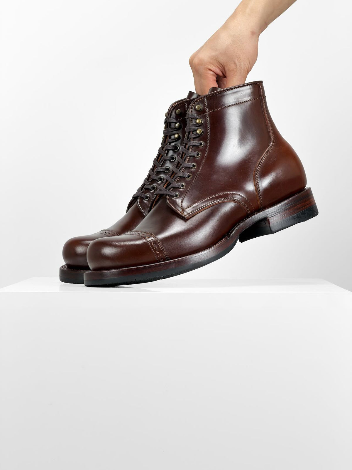 (MTO) - Classic Service Boots - Horween Shell Cordovan No. 4 - 6581