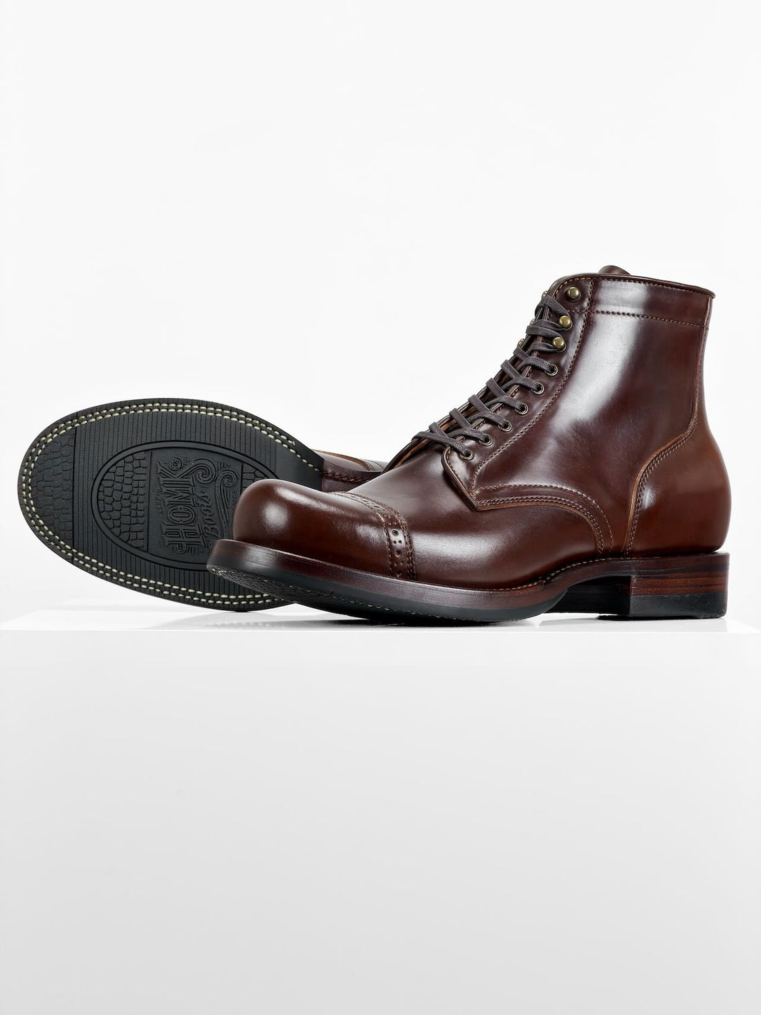 (MTO) - Classic Service Boots - Horween Shell Cordovan No. 4 - 6581