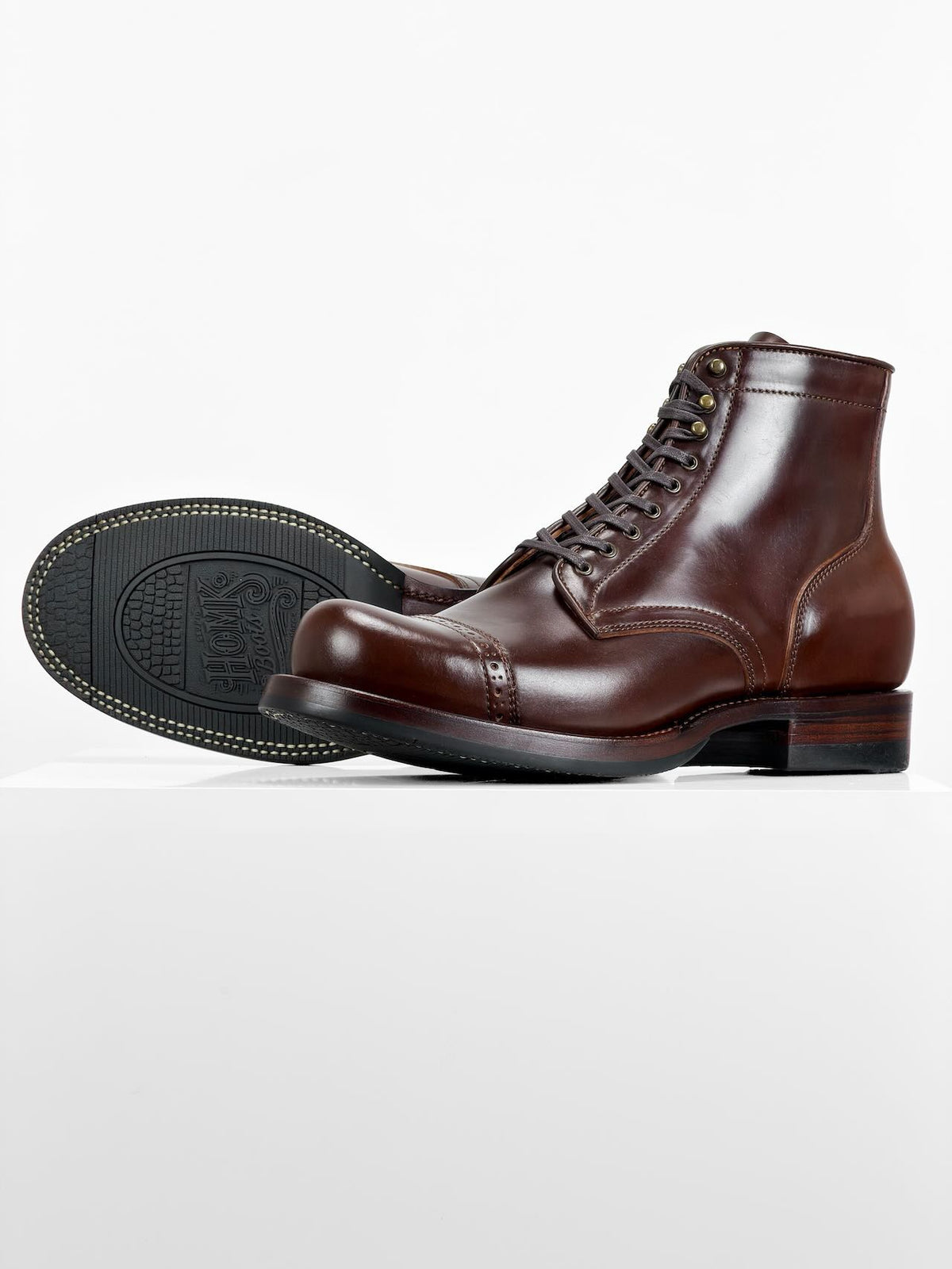 (MTO) - Classic Service Boots - Horween Shell Cordovan No. 4 - 6581