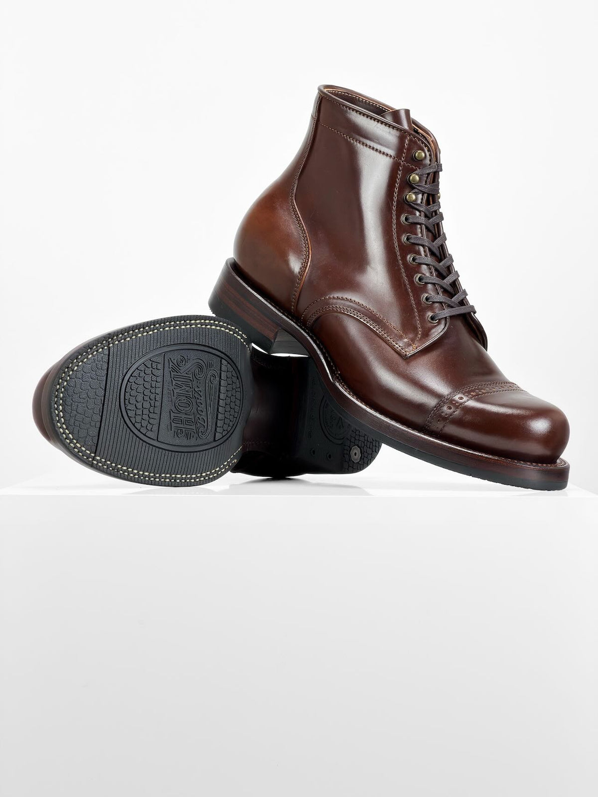 (MTO) - Classic Service Boots - Horween Shell Cordovan No. 4 - 6581