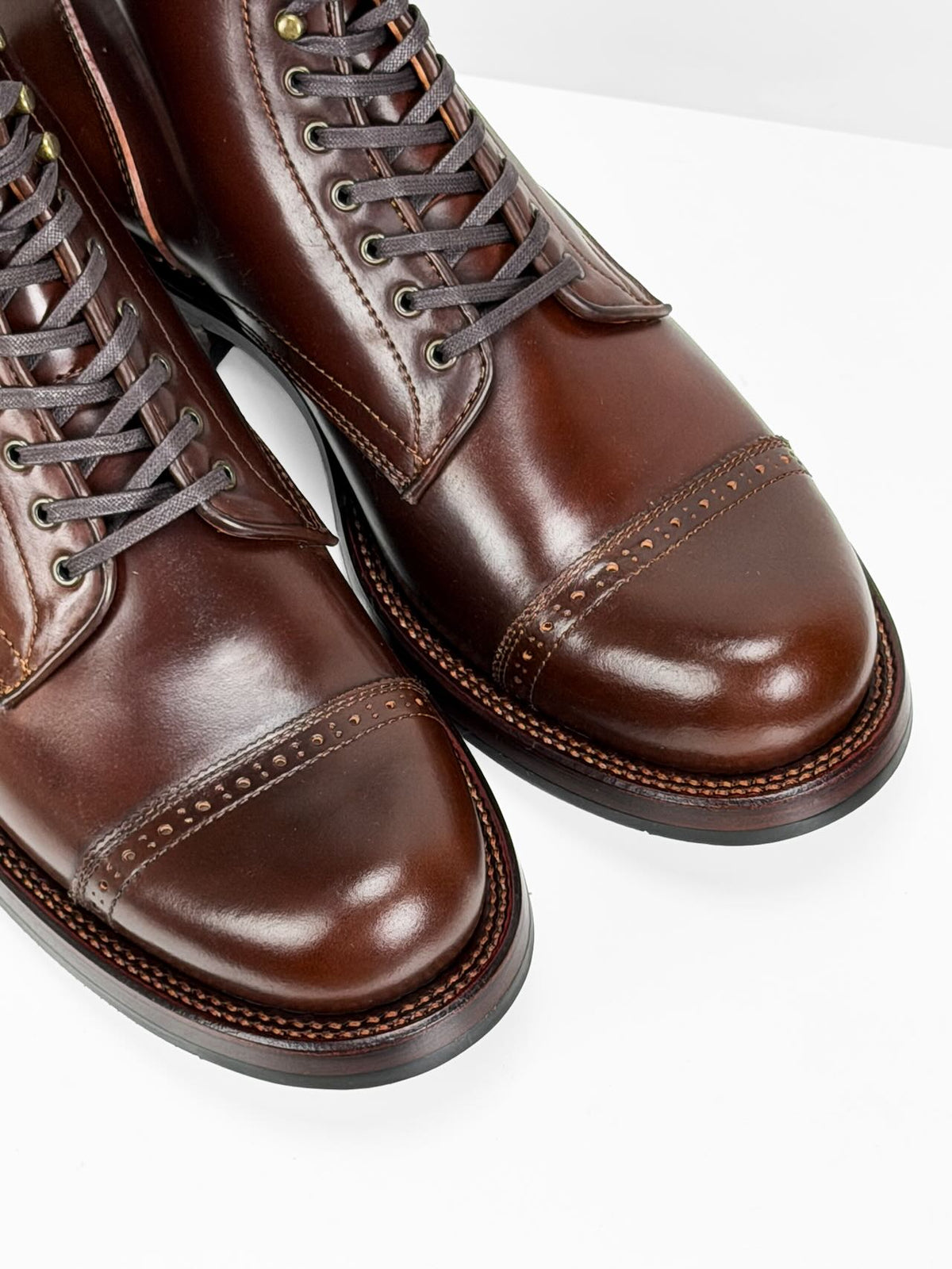 (MTO) - Classic Service Boots - Horween Shell Cordovan No. 4 - 6581