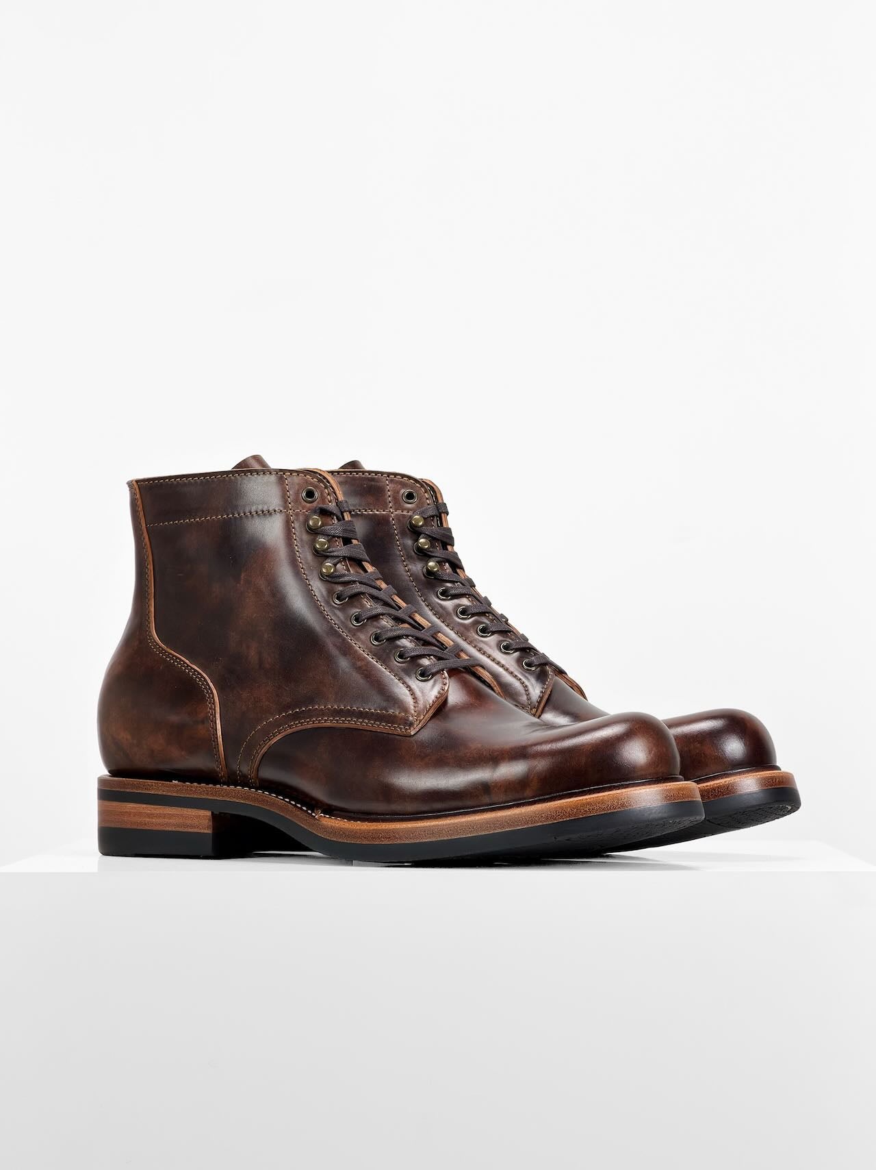 (MTO) - Jump Boots  -  Rocado shell cordovan/Goodyear Welt  - 6582