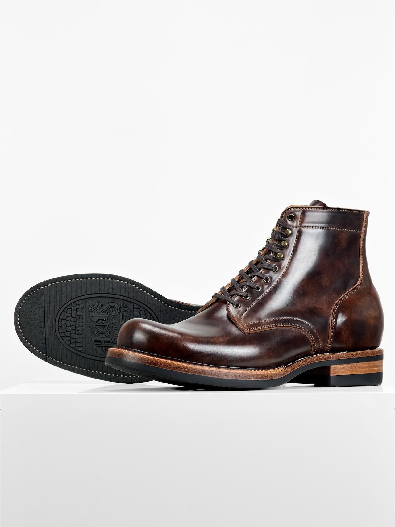 (MTO) - Jump Boots  -  Rocado shell cordovan/Goodyear Welt  - 6582
