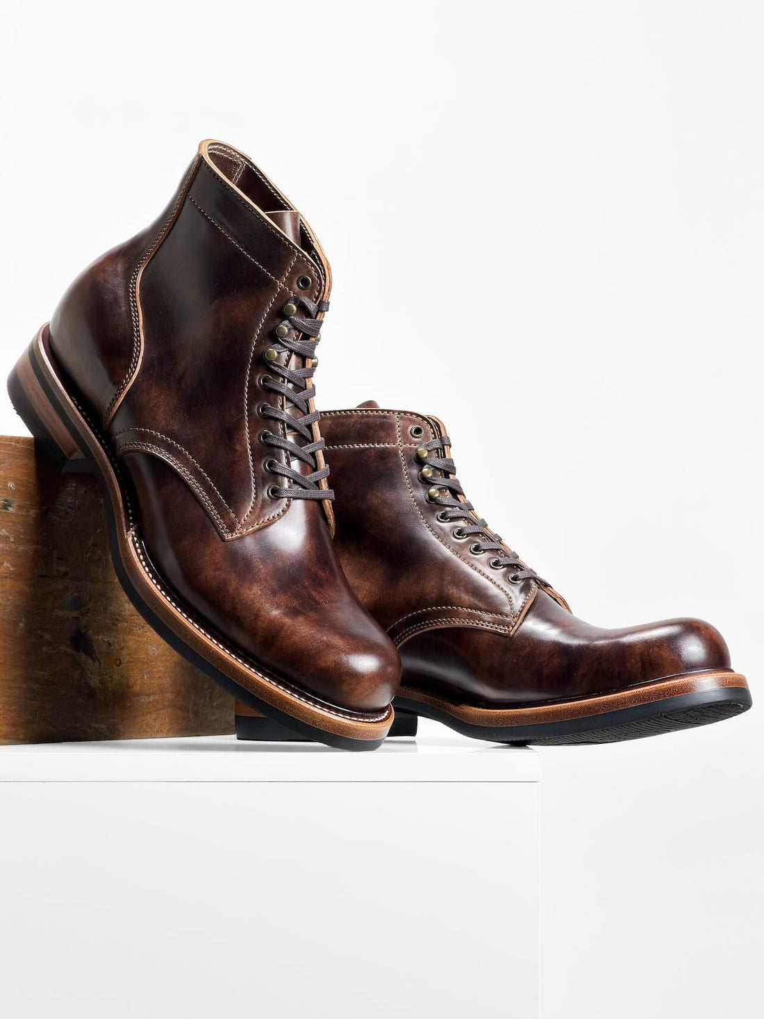 (MTO) - Jump Boots  -  Rocado shell cordovan/Goodyear Welt  - 6582