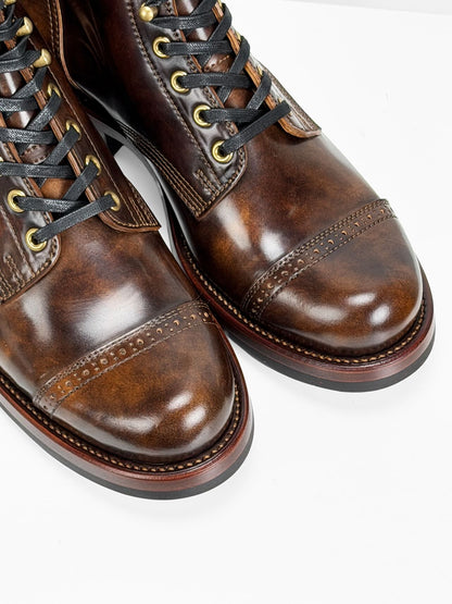 (MTO) - Jump Boots  -  Rocado shell cordovan/Goodyear Welt  - 6167