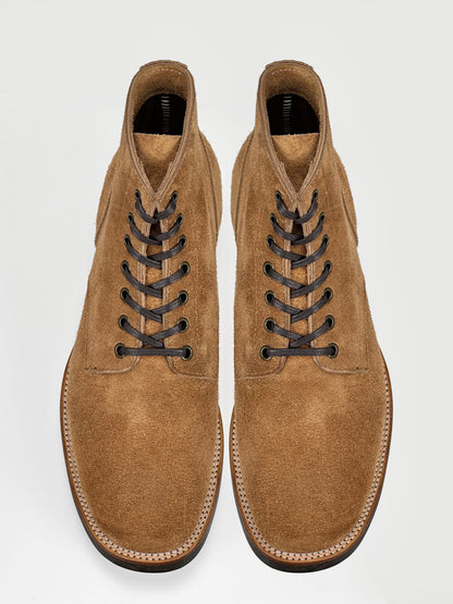 MTO-Escape Boots - Brown reverse cowhide - 5608