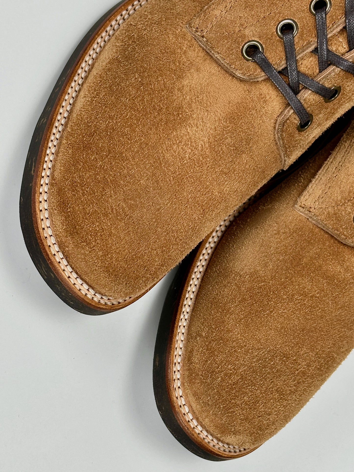 MTO-Escape Boots - Brown reverse cowhide - 5608