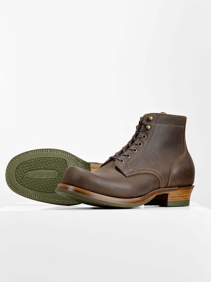 (MTO) - Miner Boots - C.F. Stead KUDU (UK)  SNUFF   - 6185/with 2 hooks