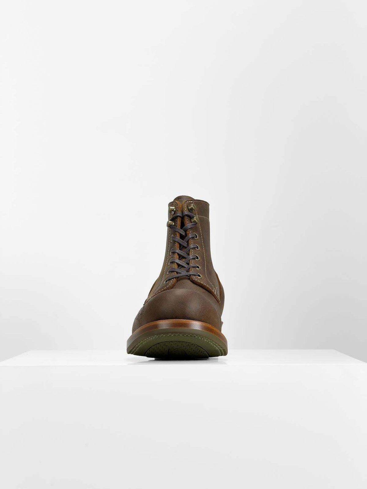 (MTO) - Miner Boots - C.F. Stead KUDU (UK)  SNUFF   - 6185/with 2 hooks
