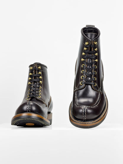 (MTO) - Tanker Boot |  Horween Black CXL | Dr. Sole | Stitchdown Construction  - 6270