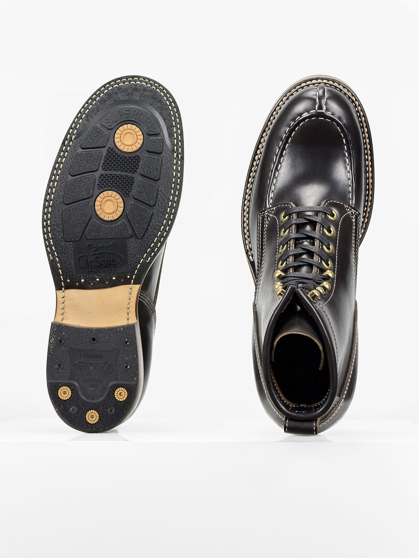 (MTO) - Tanker Boot |  Horween Black CXL | Dr. Sole | Stitchdown Construction  - 6270