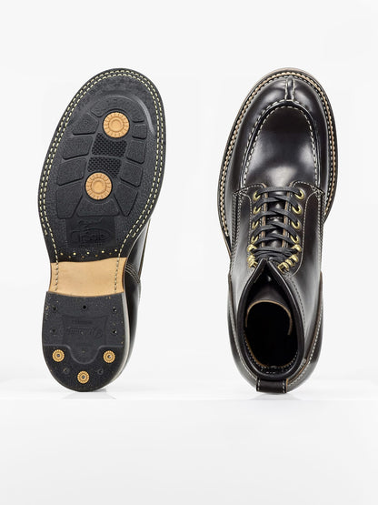 (MTO) - Tanker Boot |  Horween Black CXL | Dr. Sole | Stitchdown Construction  - 6270