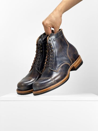 (MTO) - Jump Boots  -  Rocado shell cordovan/Goodyear Welt  - 6581