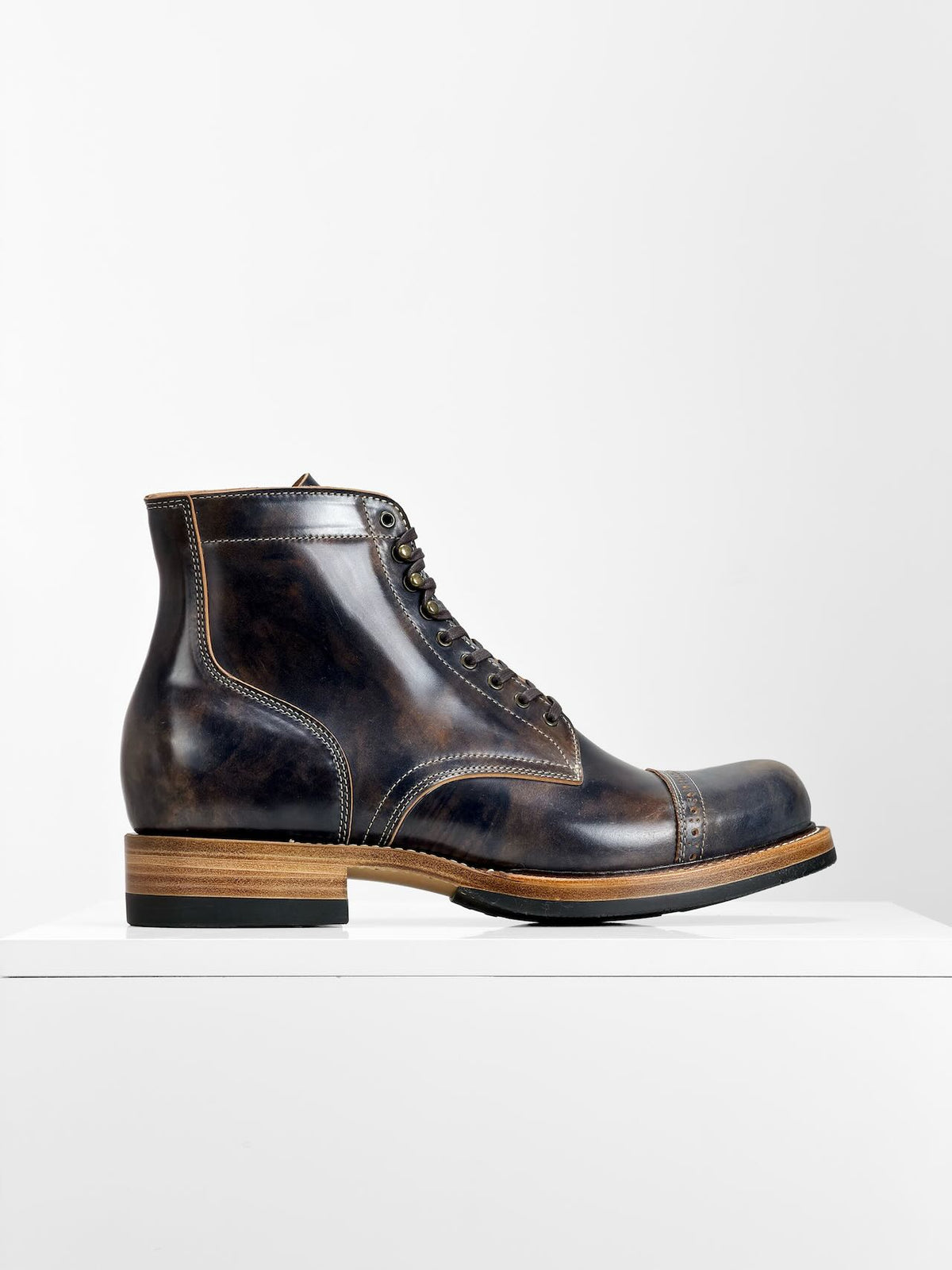 (MTO) - Jump Boots  -  Rocado shell cordovan/Goodyear Welt  - 6581