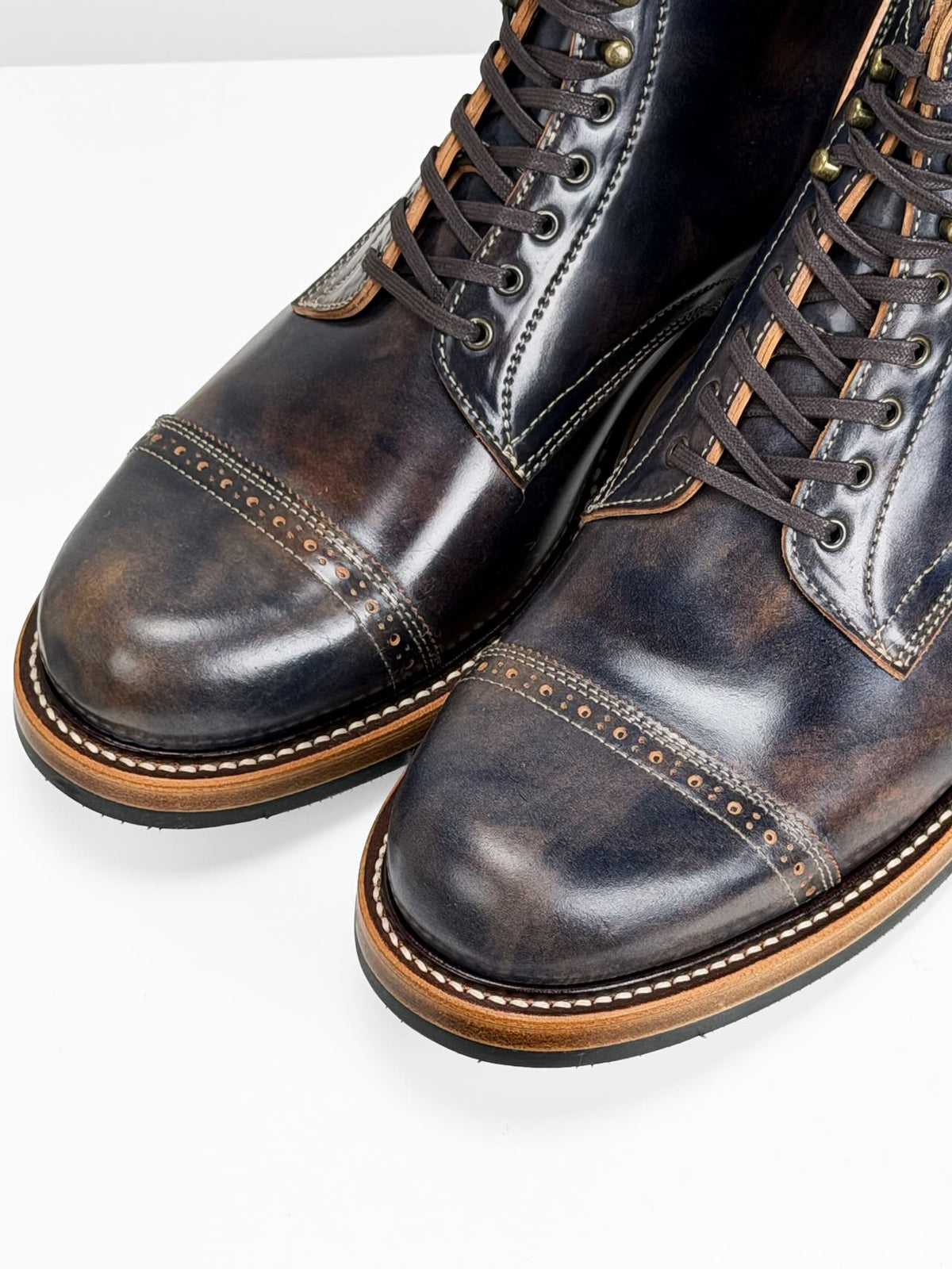 (MTO) - Jump Boots  -  Rocado shell cordovan/Goodyear Welt  - 6581
