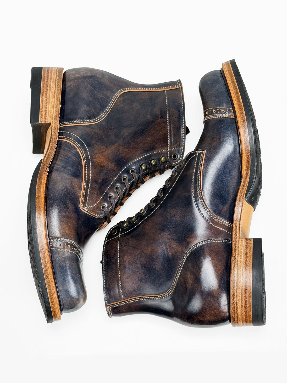 (MTO) - Jump Boots  -  Rocado shell cordovan/Goodyear Welt  - 6581