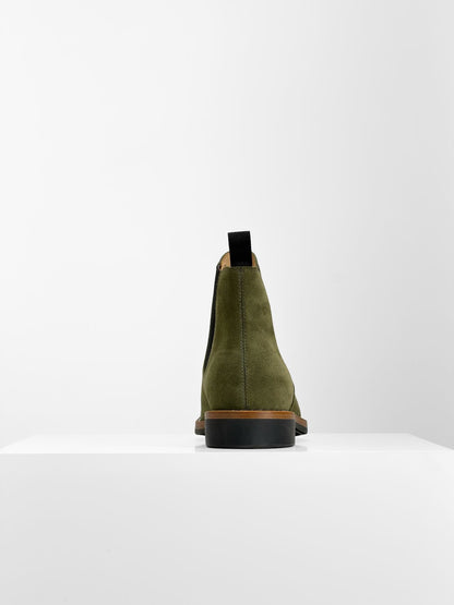 (MTO) - Chelsea Boots -Reverse/Sage  — 6838