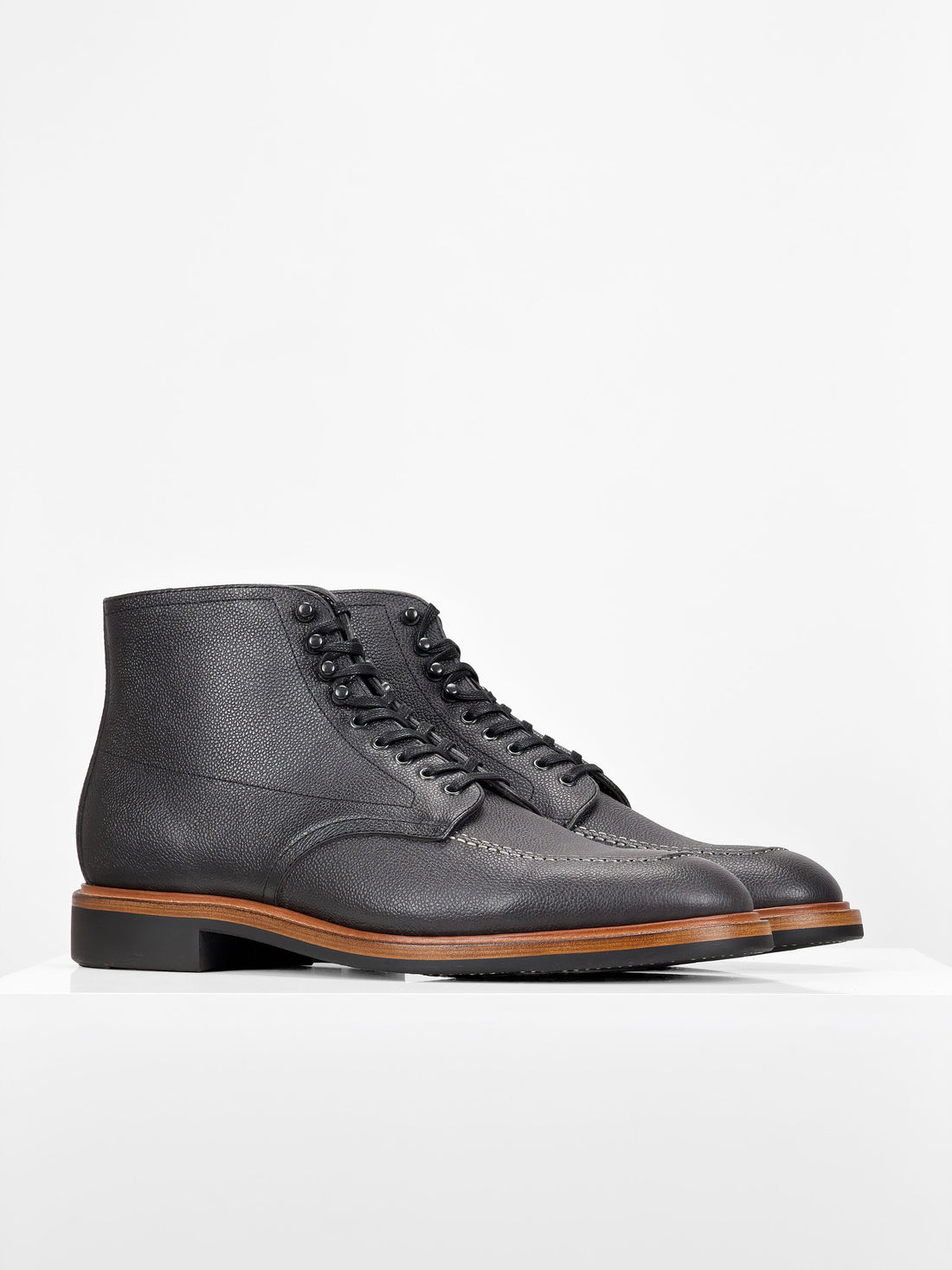 RTS / In Stock -Service Boot  -  Charles F Stead  Westminster Calf - Black Nebula - 6029