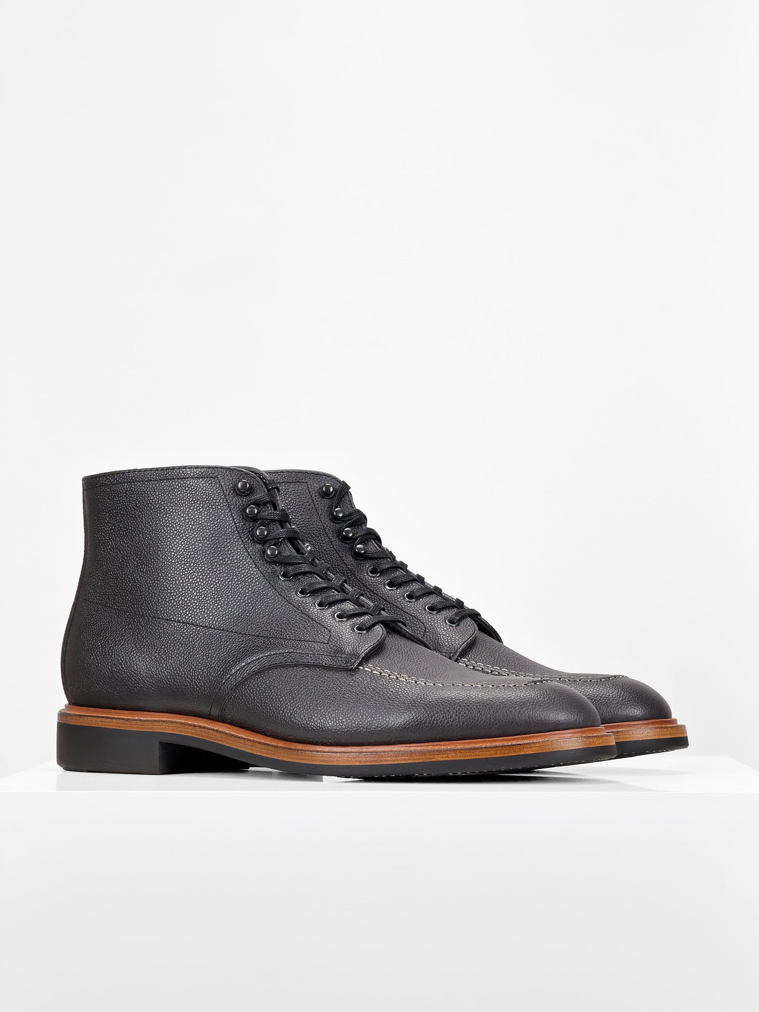 RTS / In Stock -Service Boot  -  Charles F Stead  Westminster Calf - Black Nebula - 6029