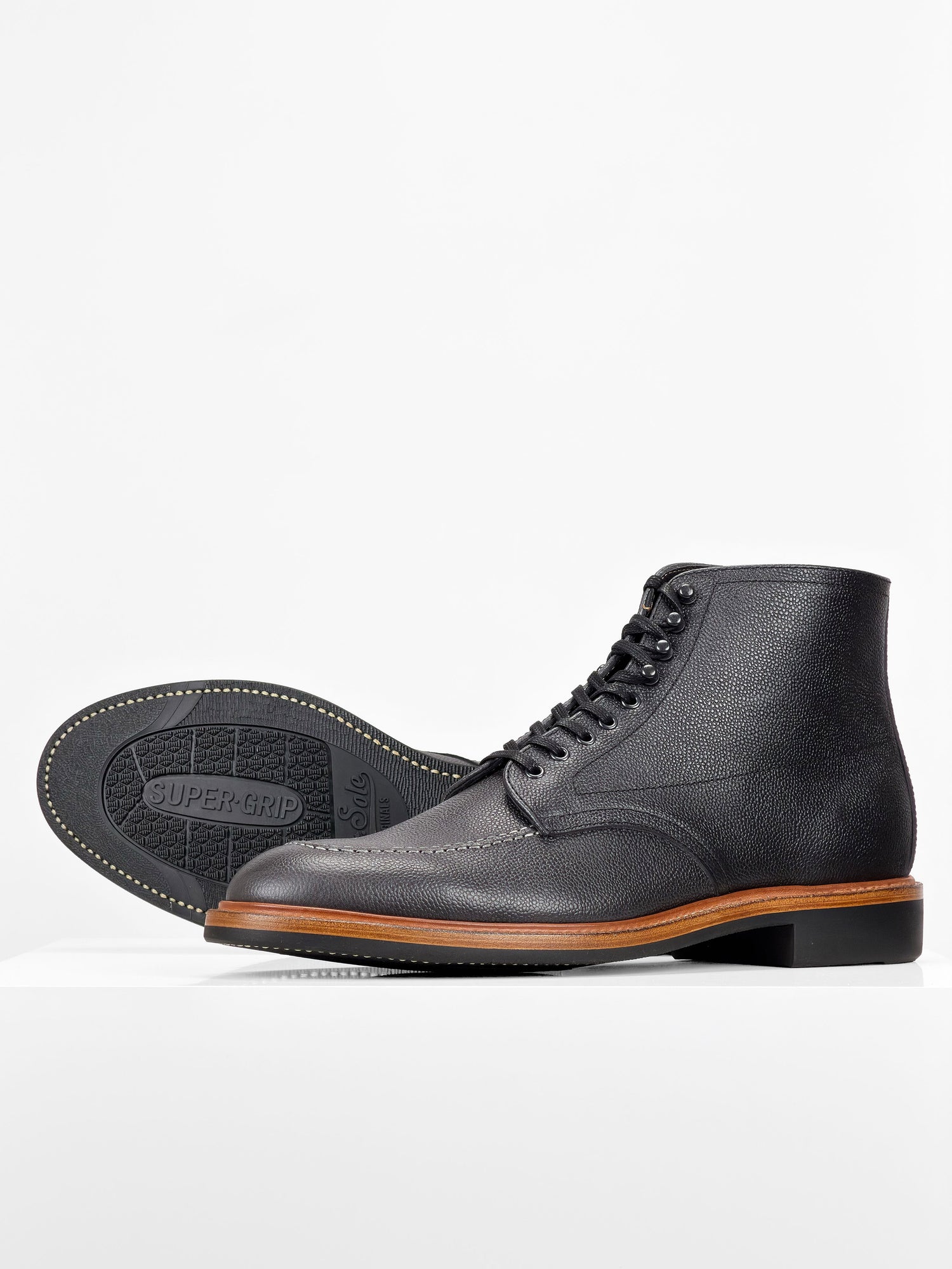 RTS / In Stock -Service Boot  -  Charles F Stead  Westminster Calf - Black Nebula - 6029