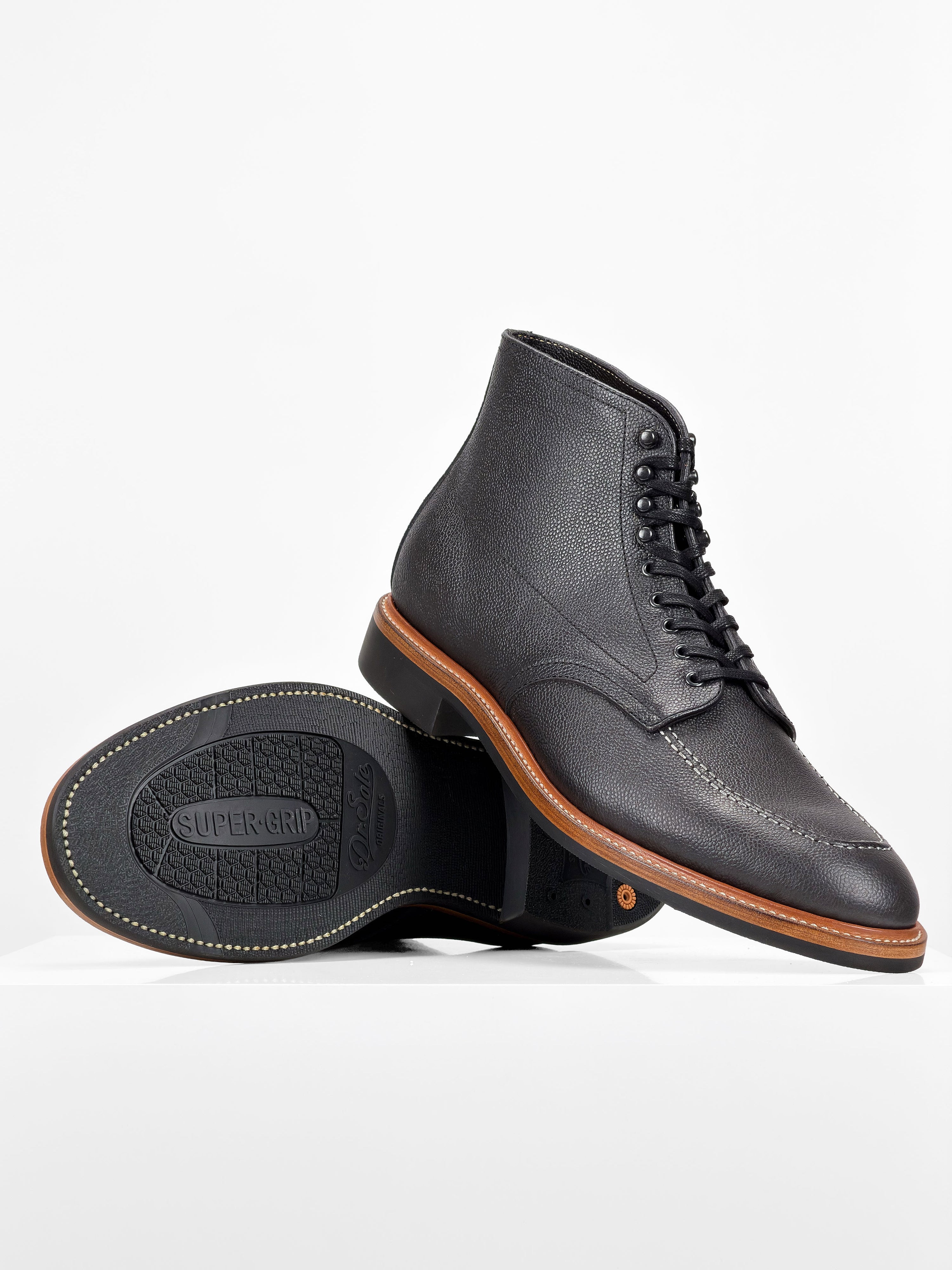 RTS / In Stock -Service Boot  -  Charles F Stead  Westminster Calf - Black Nebula - 6029