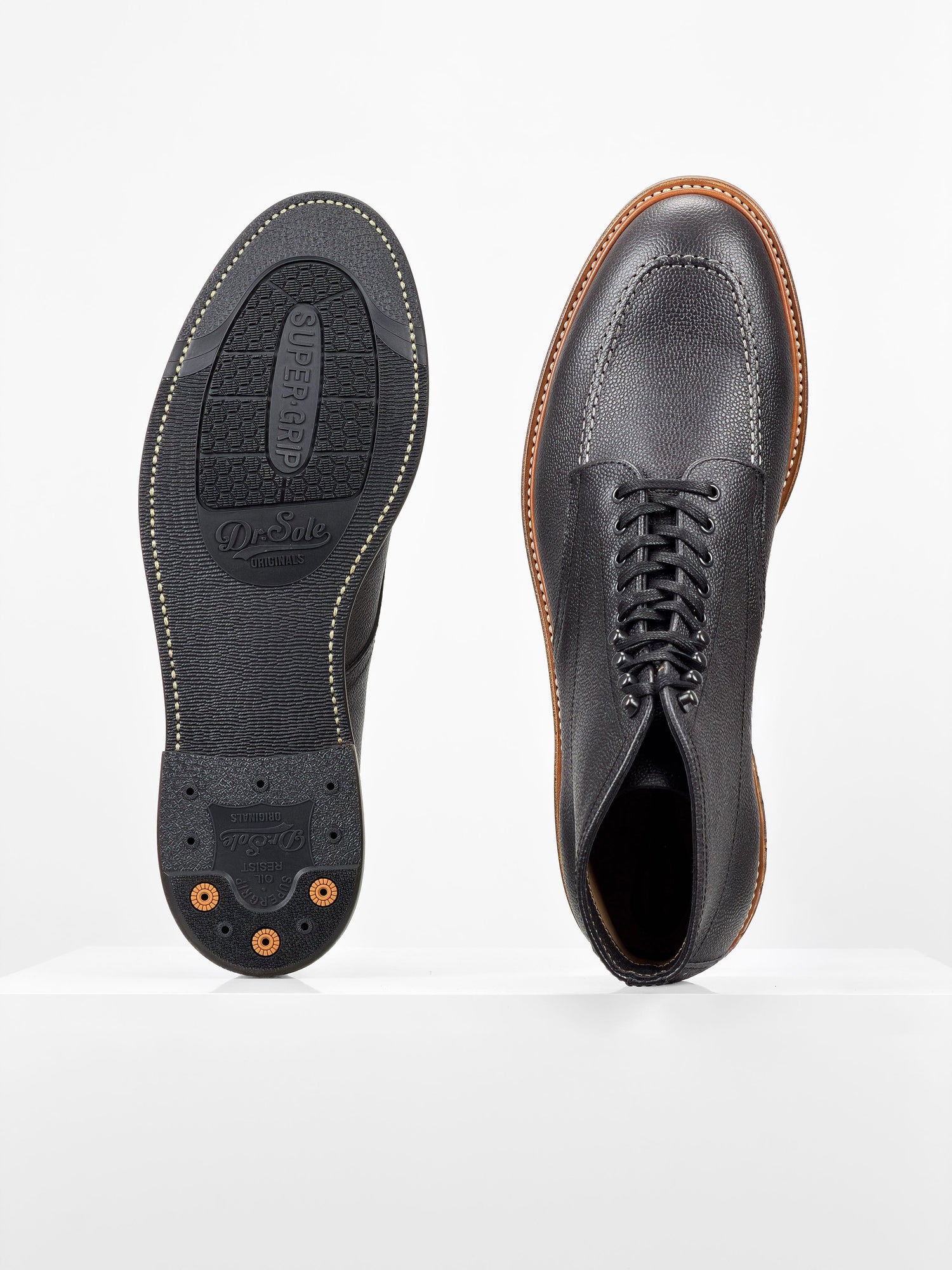 RTS / In Stock -Service Boot  -  Charles F Stead  Westminster Calf - Black Nebula - 6029