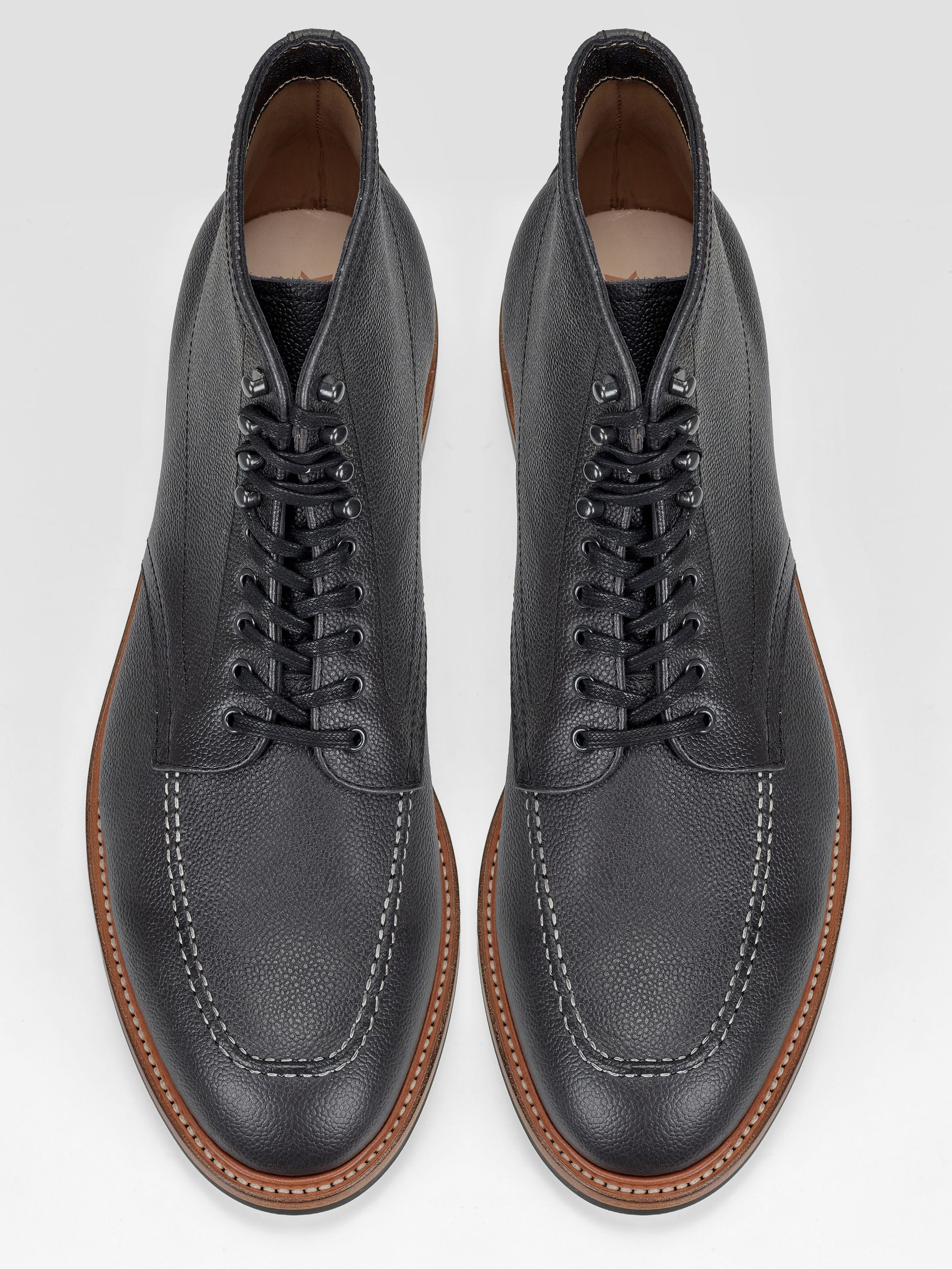 RTS / In Stock -Service Boot  -  Charles F Stead  Westminster Calf - Black Nebula - 6029
