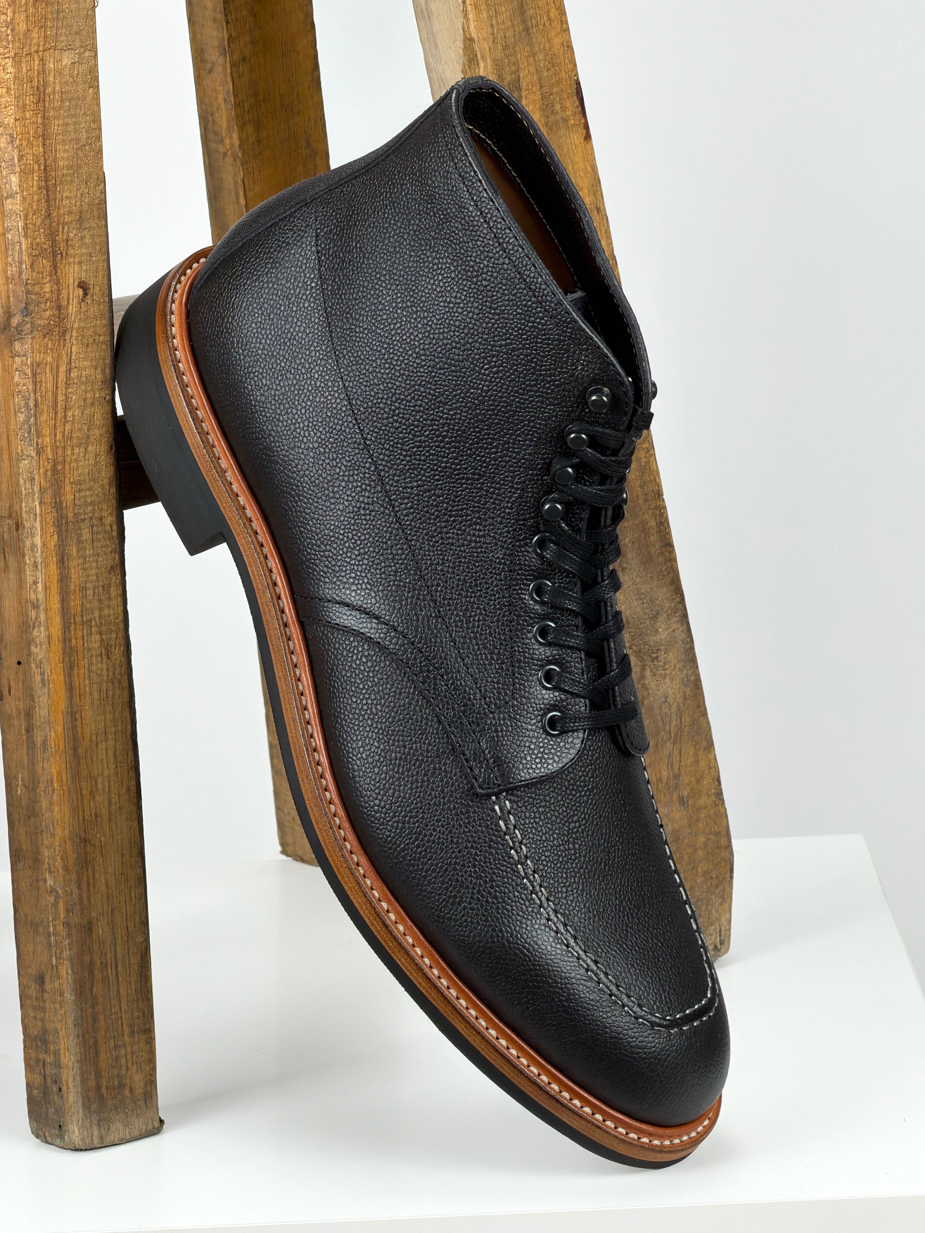 RTS / In Stock -Service Boot  -  Charles F Stead  Westminster Calf - Black Nebula - 6029