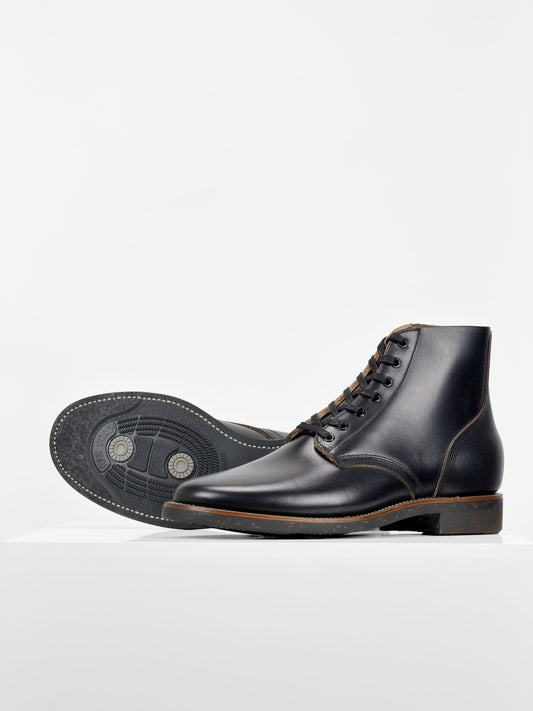 Escape Boots(MTO) - Black TeaCore  Cowhide - 6230