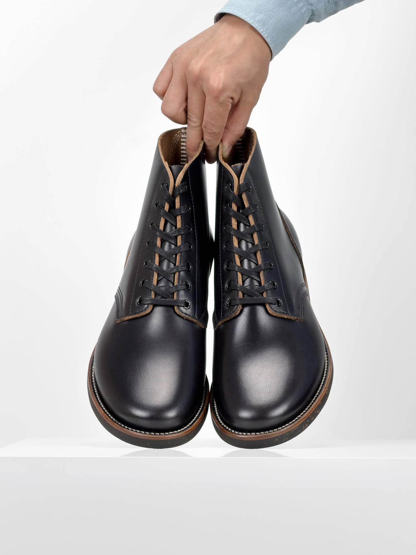 Escape Boots(MTO) - Black TeaCore  Cowhide - 6230