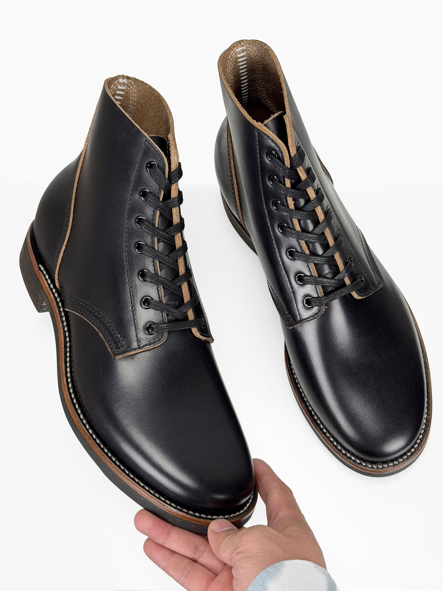 Escape Boots(MTO) - Black TeaCore  Cowhide - 6230