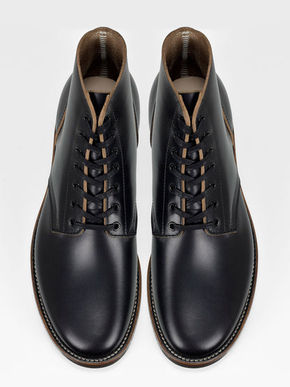 Escape Boots(MTO) - Black TeaCore  Cowhide - 6230