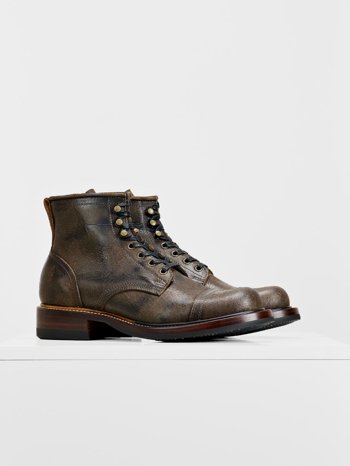 MTO Jump Boots – C.F. Stead Stone Rambler | Goodyear Welt | 6167