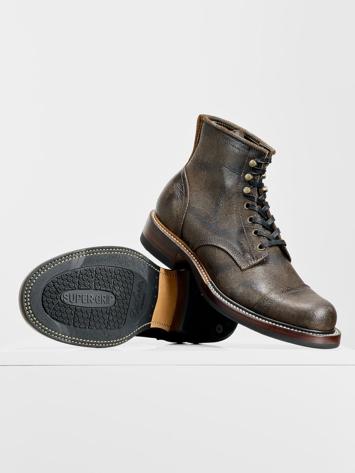 MTO Jump Boots – C.F. Stead Stone Rambler | Goodyear Welt | 6167