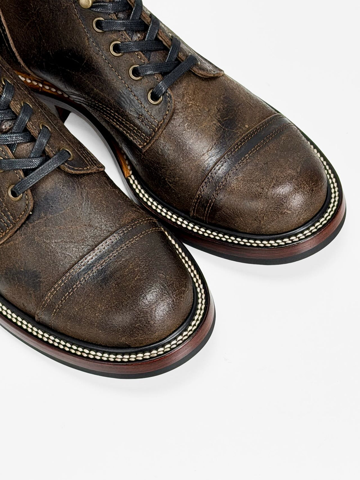MTO Jump Boots – C.F. Stead Stone Rambler | Goodyear Welt | 6167