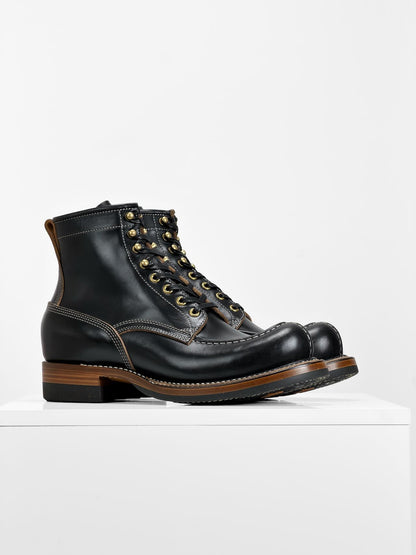 MTO Tanker Boots - Horween CXL Black | Stitchdown Construction with hand finished welt  | 6270