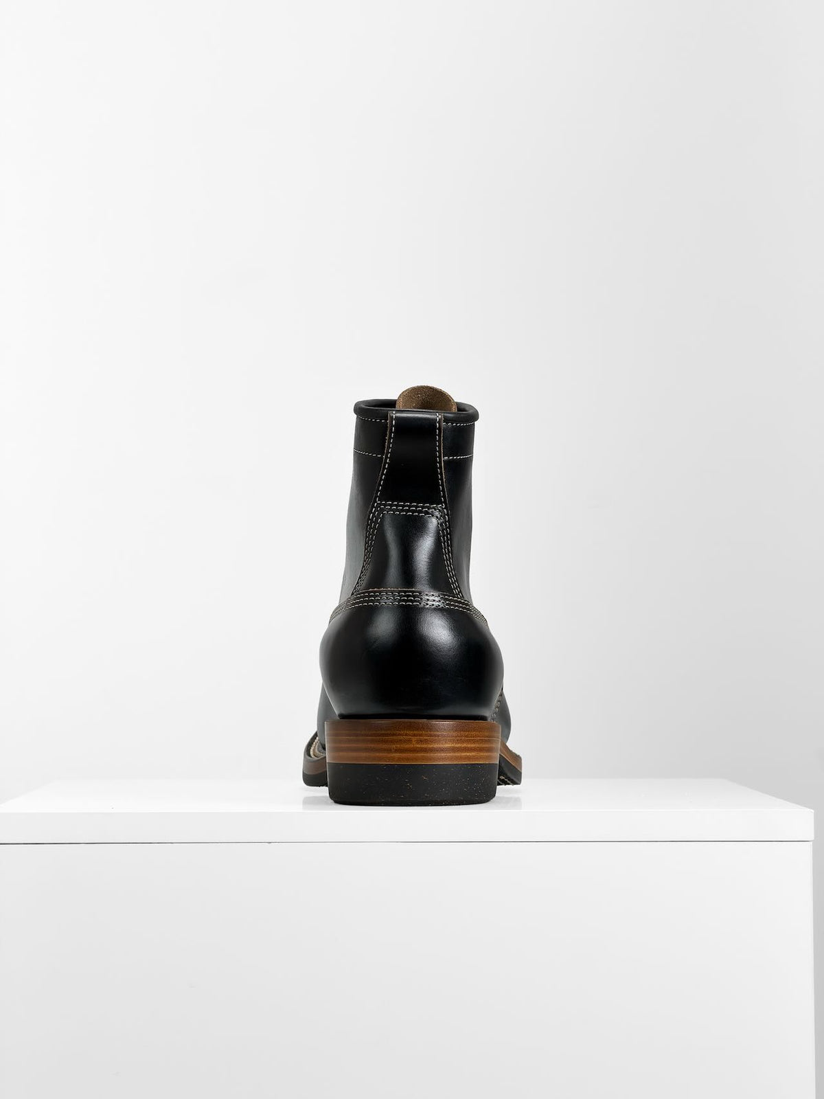MTO Tanker Boots - Horween CXL Black | Stitchdown Construction with hand finished welt  | 6270