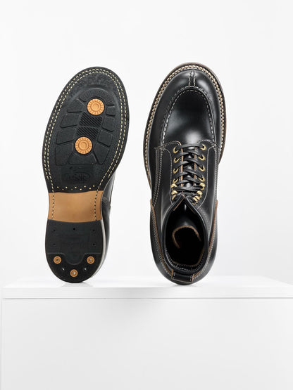 MTO Tanker Boots - Horween CXL Black | Stitchdown Construction with hand finished welt  | 6270