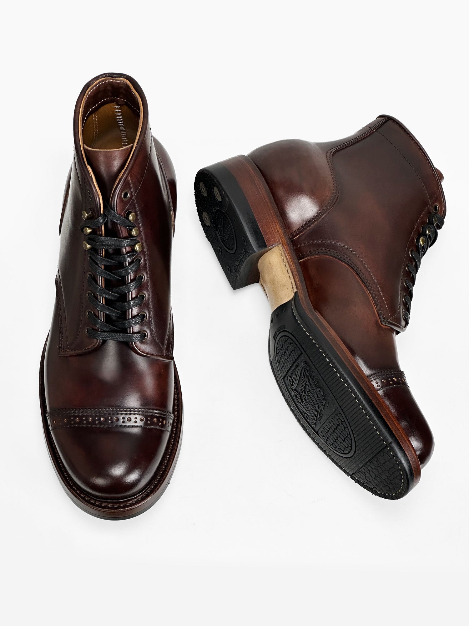 (MTO) - Classic Service Boot  &amp;  Crafted with Maryam Shell Cordovan - 6583