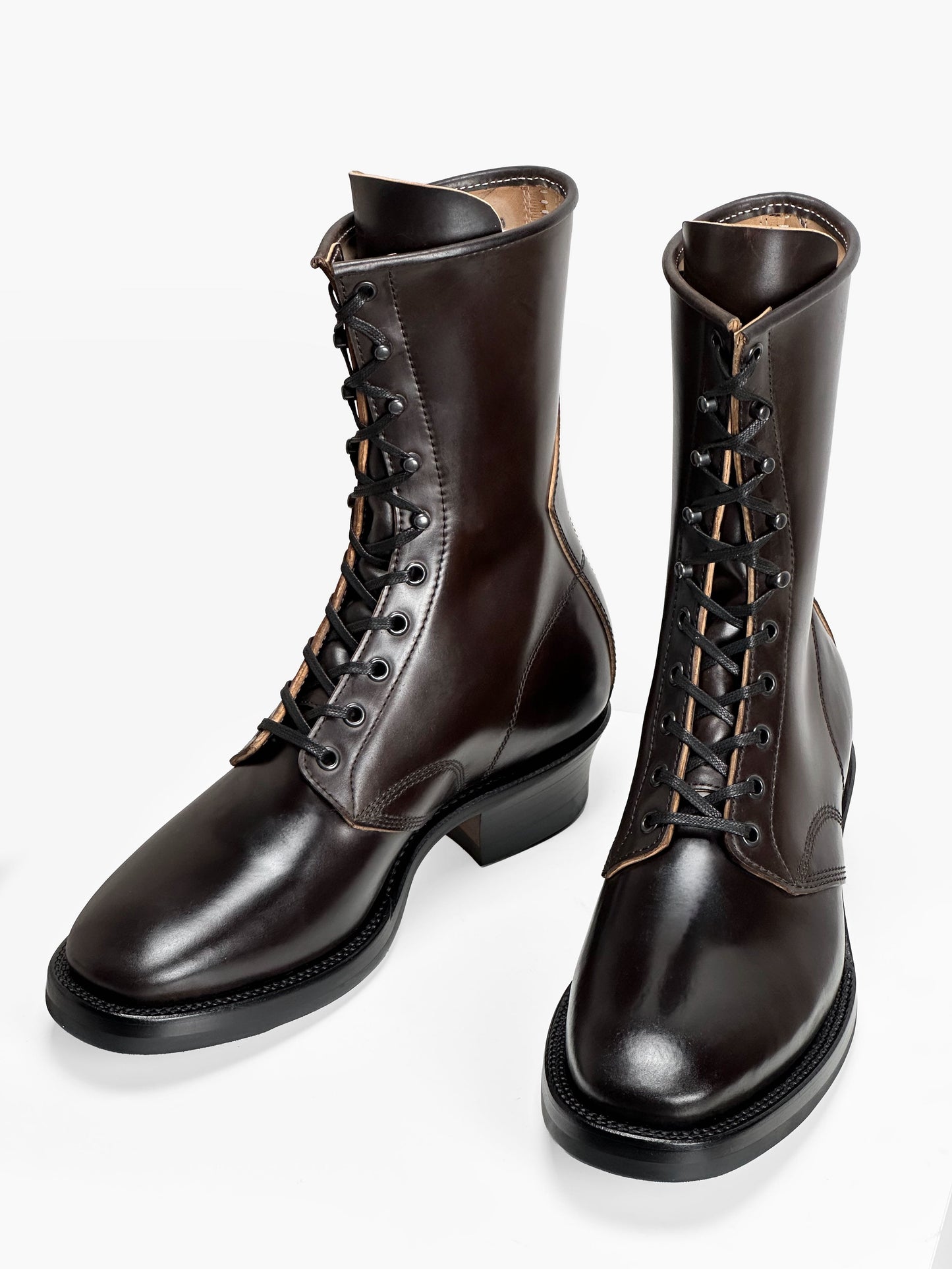 (MTO) - Stringer Boots 9 Eyelets -  Goodyear Welt · Conceria CONDOR S.r.l. - 1809