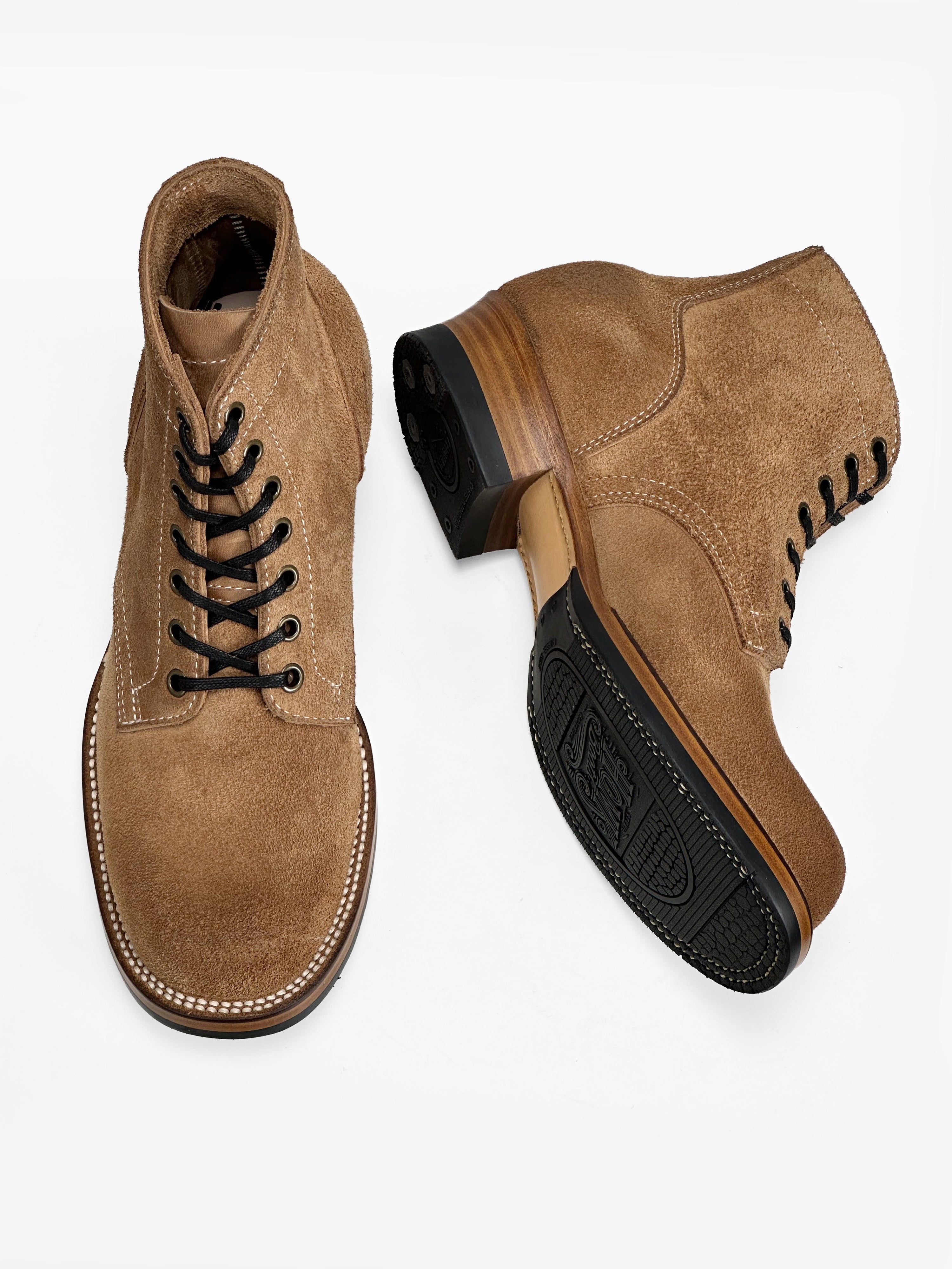 (MTO) - Miner Boot — Natural Roughout  - 6186