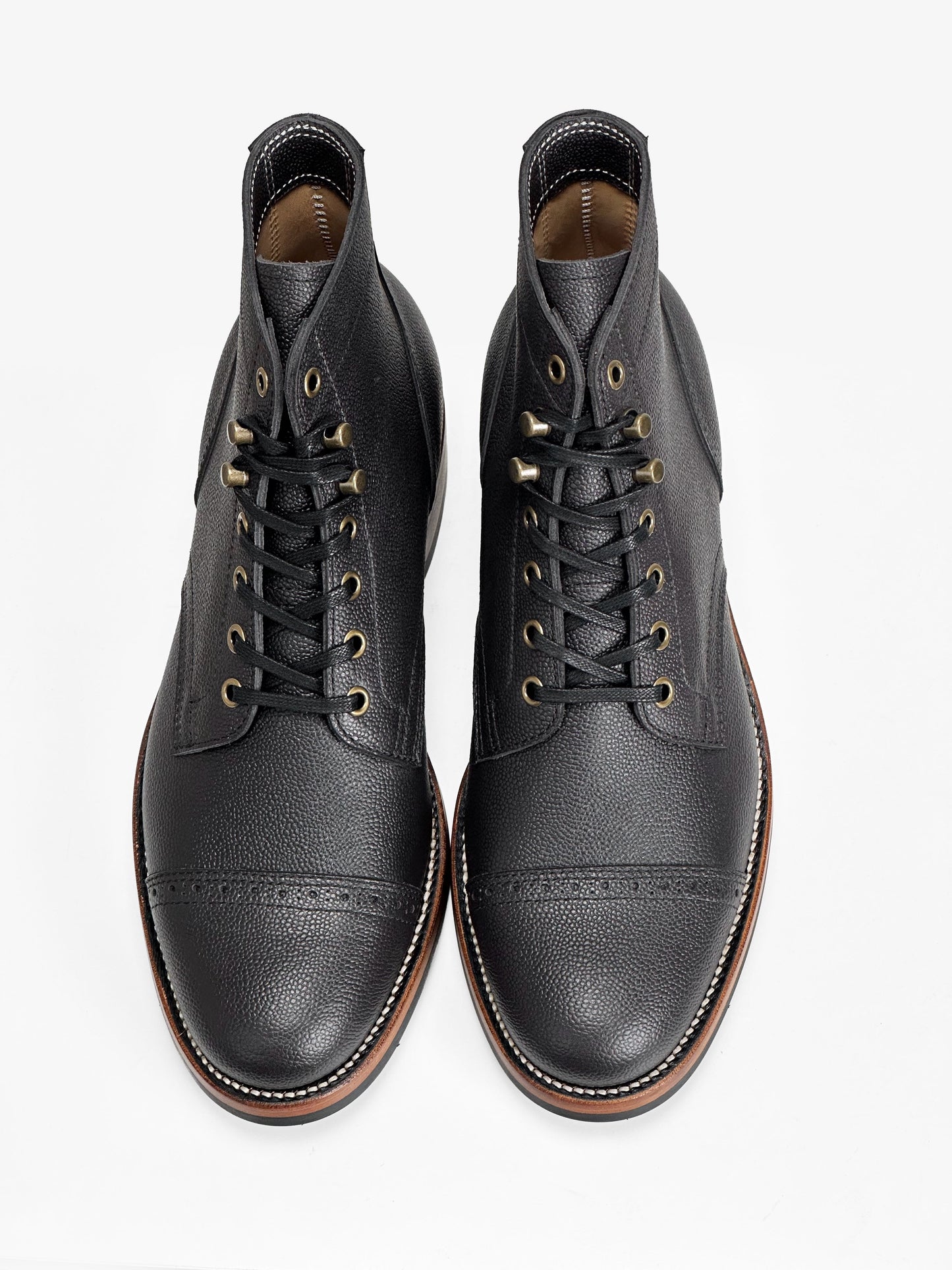 In-stock Sample pair on special sale — CapToe Service Boot