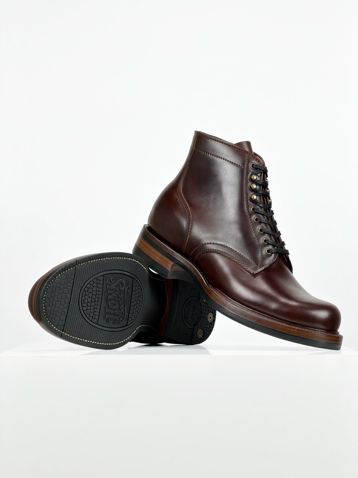 (MTO) - Classic Service Boot  &amp;  Crafted with Maryam Shell Cordovan - 6582