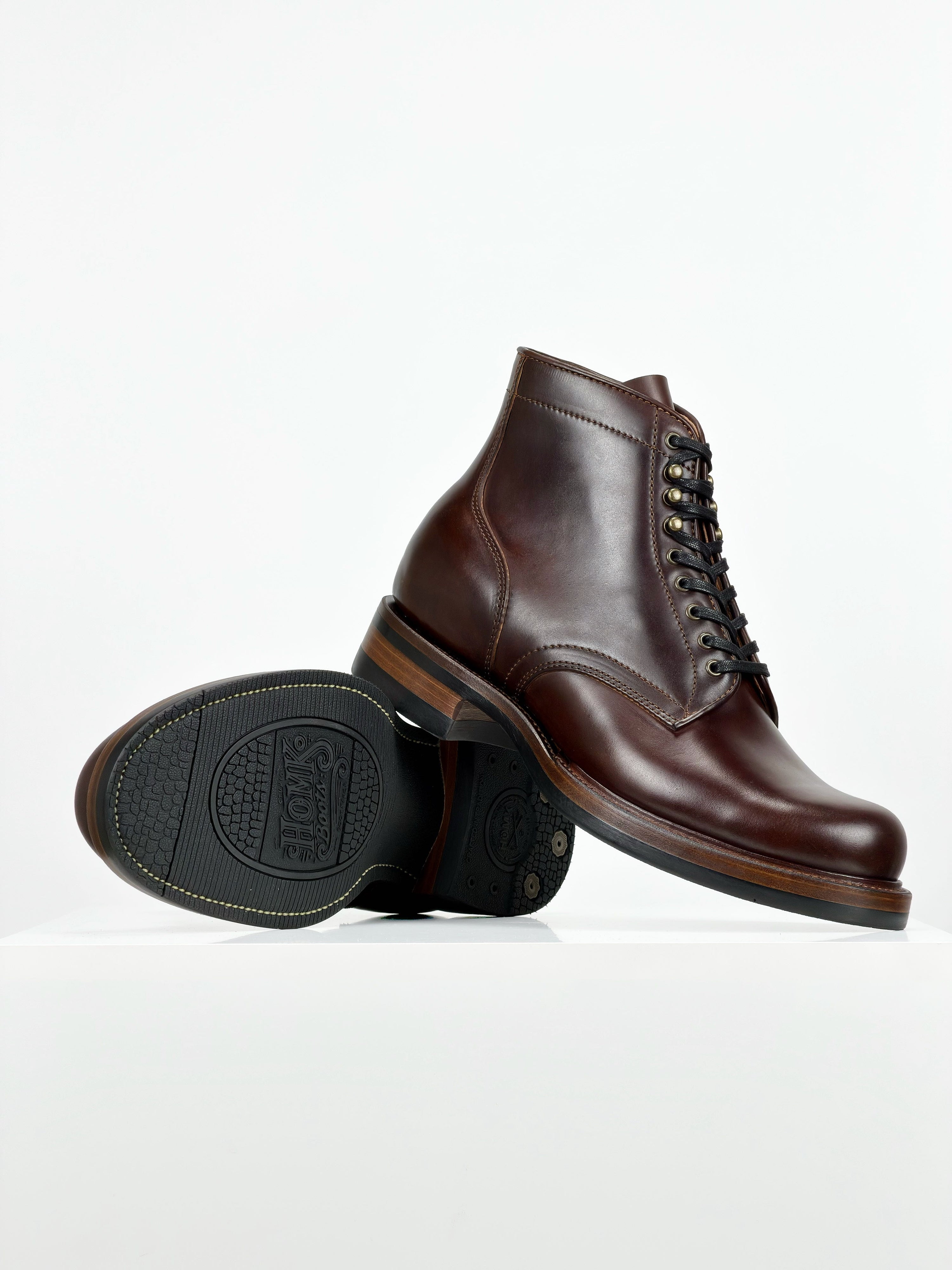 (MTO) - Classic Service Boot  &amp;  Crafted with Maryam Shell Cordovan - 6582