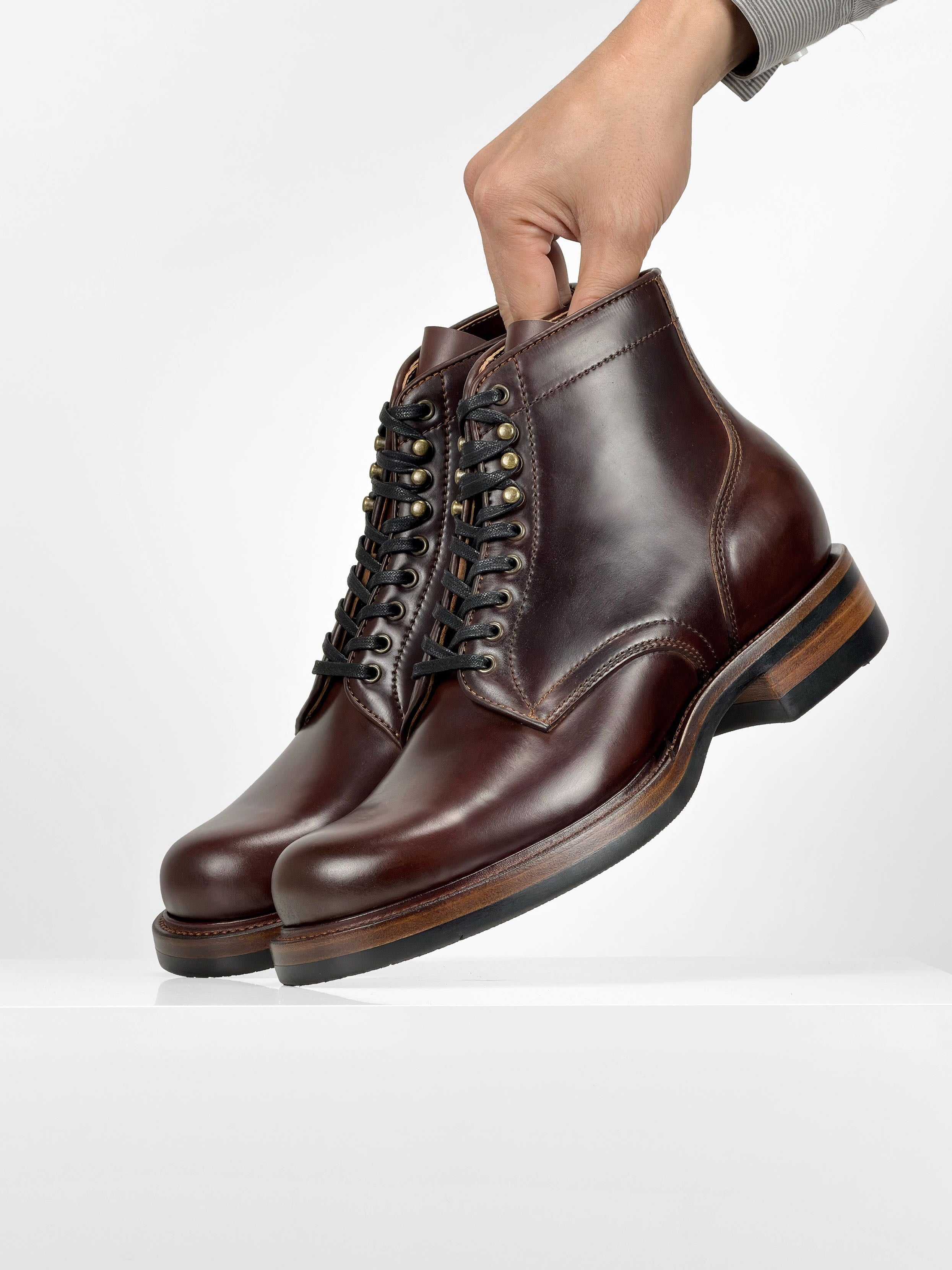 (MTO) - Classic Service Boot  &amp;  Crafted with Maryam Shell Cordovan - 6582