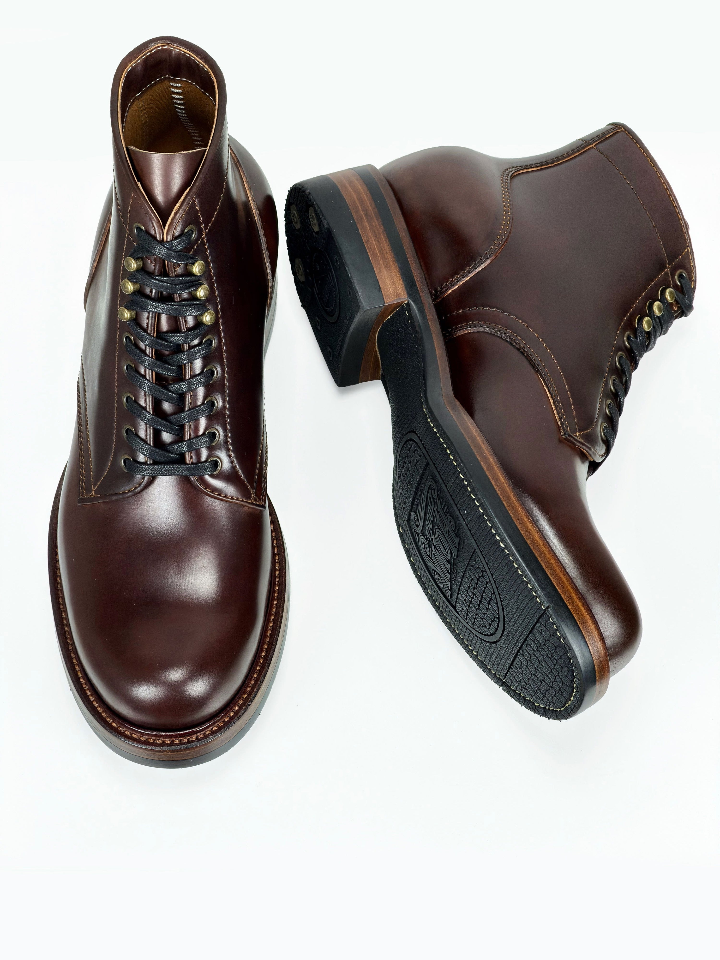 (MTO) - Classic Service Boot  &amp;  Crafted with Maryam Shell Cordovan - 6582